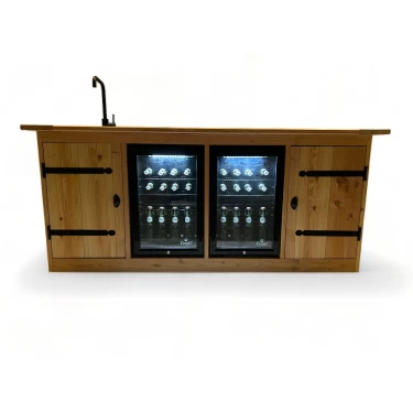 Buitenkeuken Missouri | 70 Liter Koelkast | Met Wasbak | Douglas Hout