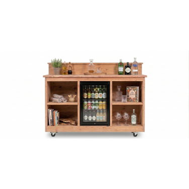 Buitenkeuken Riga | Douglas Hout | Koelkast 70 Liter