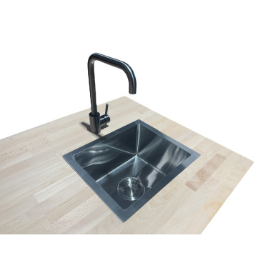 Wasbak & Kraan (Chroom)