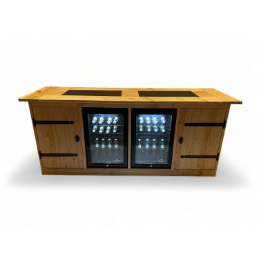 Buitenkeuken Minnesota | 70 Liter Koelkast | Douglas Hout