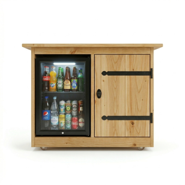 Buitenkeuken Louisiana | 70 Liter Koelkast | Douglas Hout